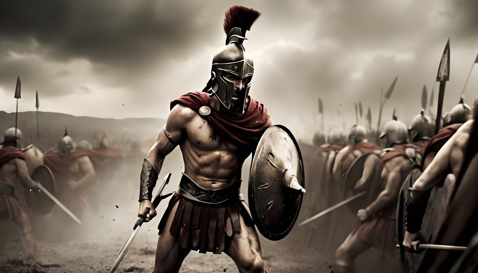 Fight Like A Legend 300 Spartans Warrior