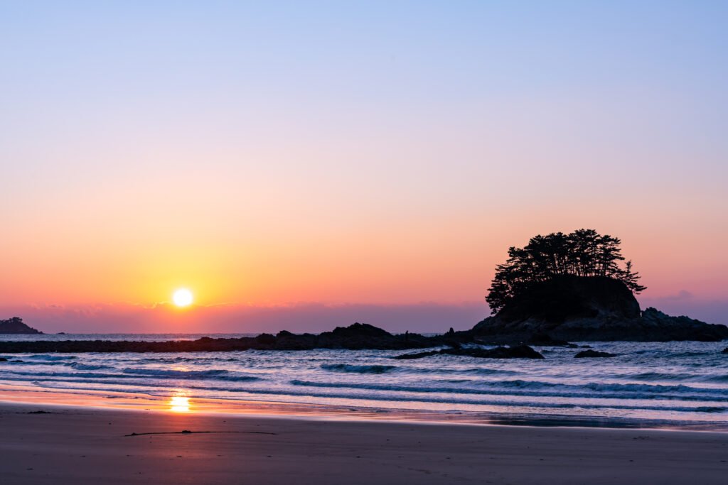 sunset mindfulness